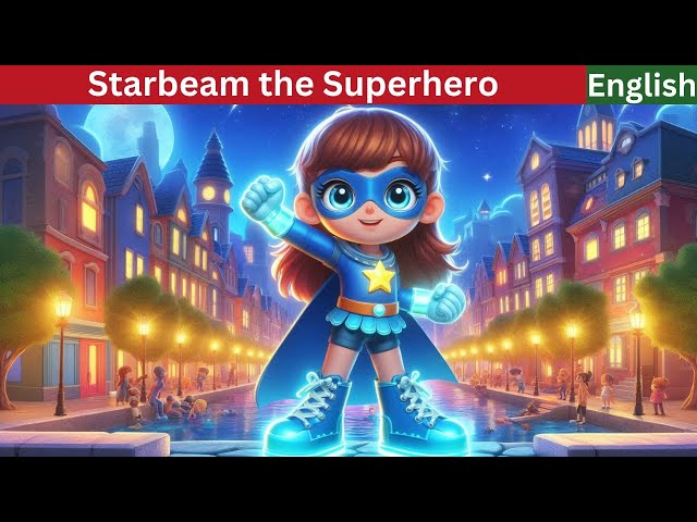 Starbeam the Superhero | Bedtime Stories for Kids in English | English Fairy Tales