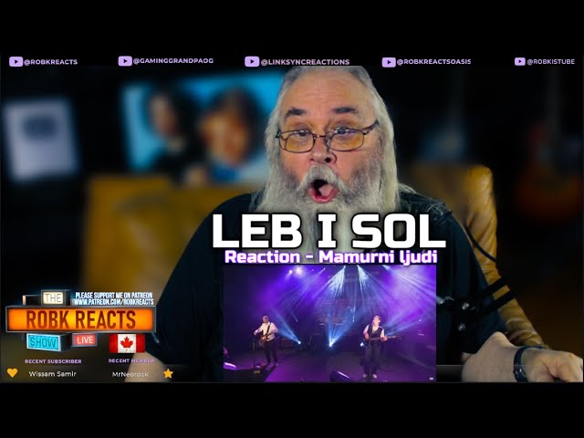 LEB I SOL Reaction - Mamurni ljudi HD) LIVE 2006 - First Time Hearing - Requested