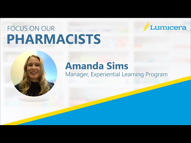 Focus on Pharmacists (Amanda Sims)