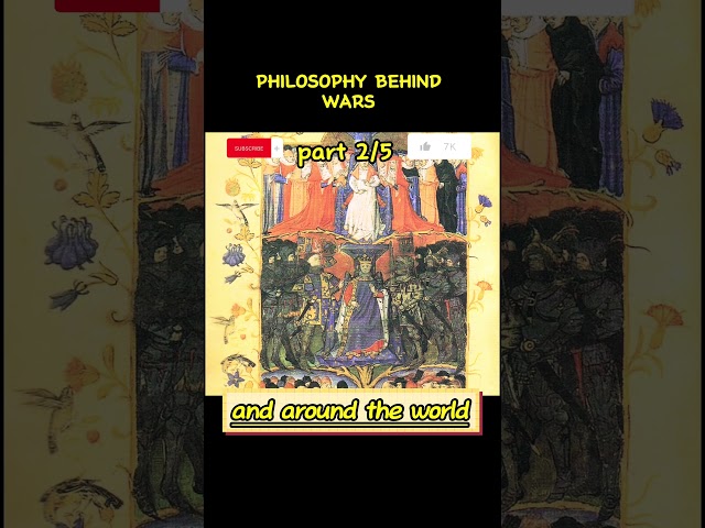 The Philosophy behind Wars, how and when should war happen #shorts #politics #philosophy  #history