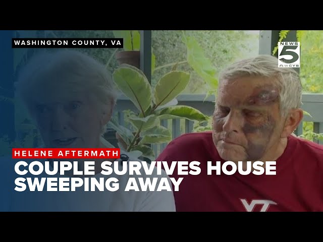 Washington County, Va. couple married for 57 years rescued after home swept away by flood