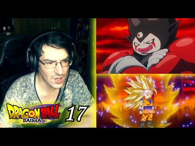 REACCIÓN DRAGON BALL DAIMA 17: GOKU SSJ 3 VS GOMAH 😲 #LMD