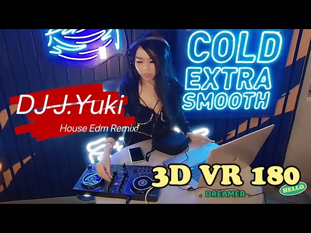 DJ J.YUKI music HOUSE edm Remix Party 2022 ! | Singapore Playground  - 3d VR 180