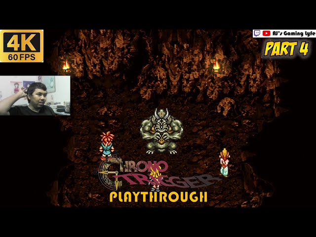 BACK TO THE AGE OF DINOSAURS | AJ PLAYS: Chrono Trigger - Part 4 (4K 60fps)