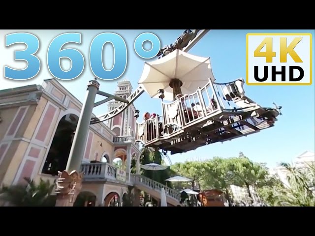 360° video VR flying Roller Coaster Best Theme Park - Google Cardboard