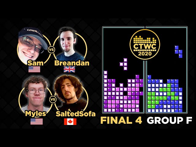 2020 CTWC BEGINS! TETRIS Group F - Final Four (see description for format)