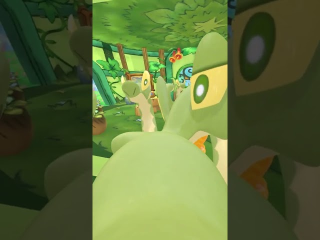 POV : Shiny Hydrapple In The Pokemon Mystery Dungeon With A Mirror Post Transformation (Middle Head)