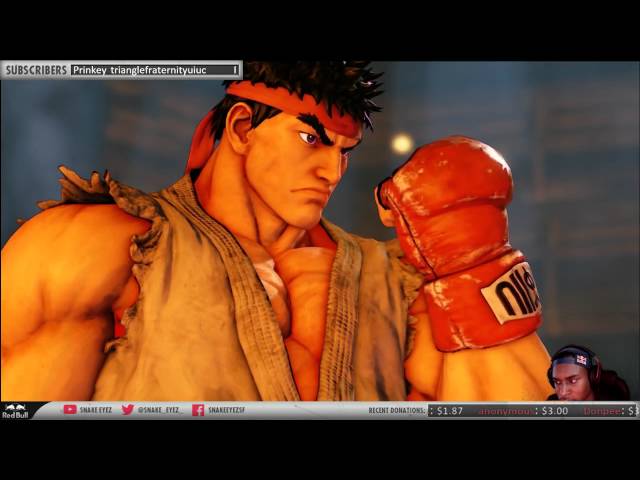 [4/11/16] Street Fighter V Stream: Alex, Zangief, and Ryu (Part 2)