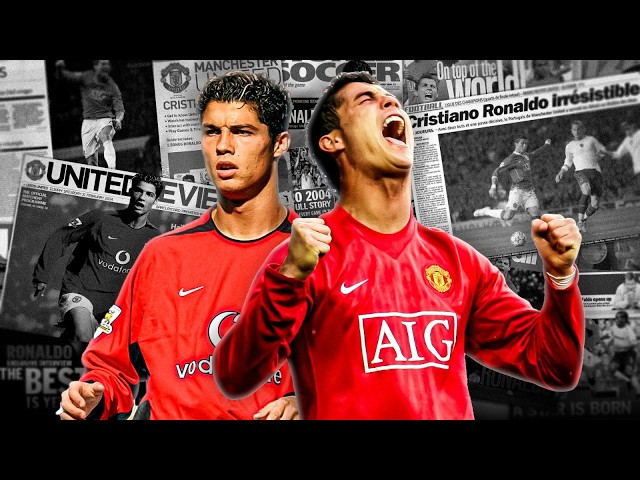 From Teen Sensation to Global Icon: Ronaldo's Incredible Man United Journey!