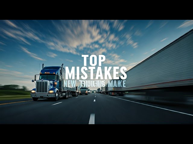 WARNING Rookie Trucker Mistakes That Could Cost You Your Job