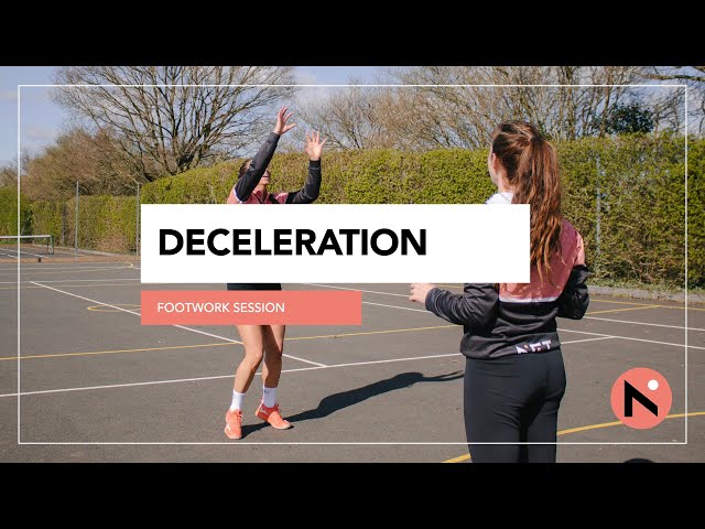 FOOTWORK SESSION // ACCELERATION AND DECELERATION // SOLO SESSION // FULL NETBALL TRAINING