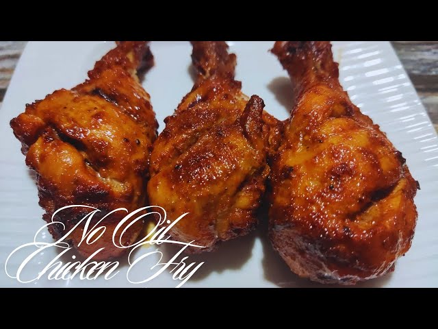 എണ്ണയിൽ കുളികാത്ത 🐔 ചിക്കൻ ഫ്രൈ|Easy Tasty Healthy Chicken Fry