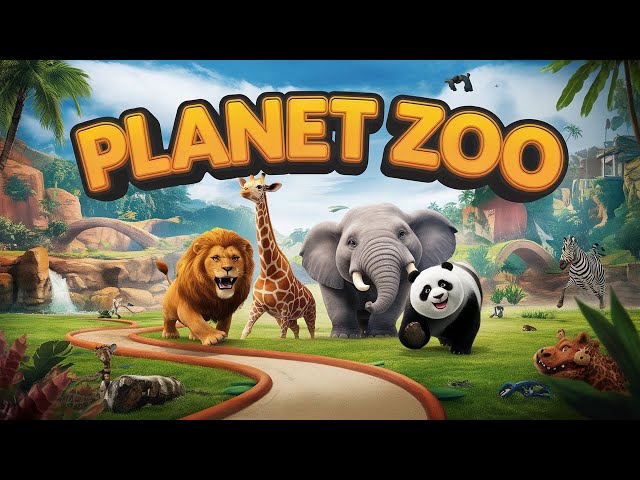 LIVE🔴 Planet Zoo - ALLES loopt uit de hand! 😆🐘 (Dieren ontsnappen?!)