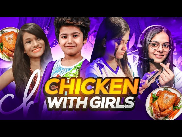 Chicken Dinner With GIRLS 😎 in BGMI 🔥🔥 || BGMI FUN Stream Highlight