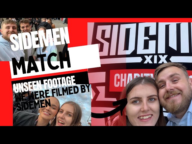 BTS at Sidemen Charity Football match ft KSI, MR BEAST & Speed