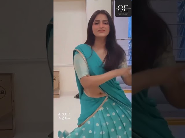 Hot Harika Navel Show Dance | Hot Instagram Trending Reels #actress #navel #saree #trending