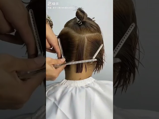 beautiful women haircuts  by twodingkaboo_xiong