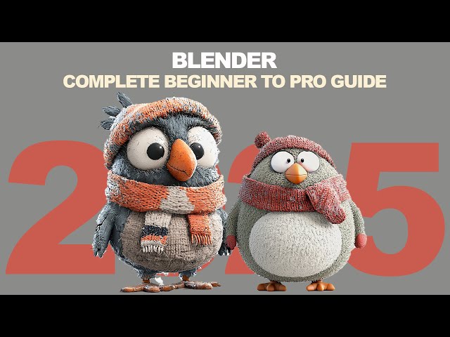 The Ultimate Blender 2025 Workflow: Beginner to Pro Tips