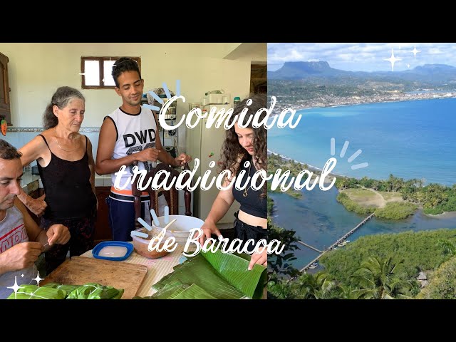 ‼️COMIDA TRADICIONAL de #BARACOA 🇨🇺 : Así se hace un Bacán 😋💕