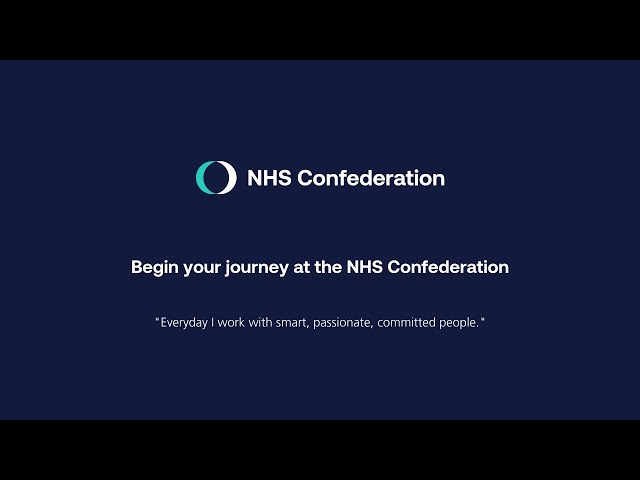 NHS Confederation: "Everyday I work with smart, passionate, committed people."