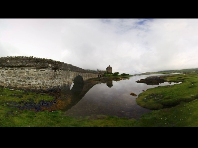 Eilean Donan Castle - 360 Video [Royalty Free Stock Footage] $350 [4K VR Stereoscopic 3D]