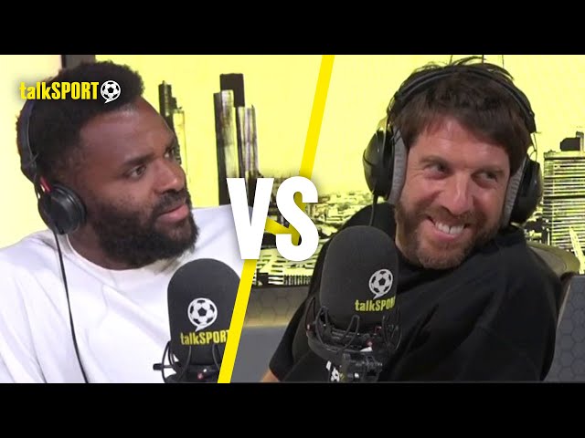 Andy Goldstein WINDS UP Darren Bent By Saying Man UTD Will Finish Above Arsenal This Season?! 👀😂