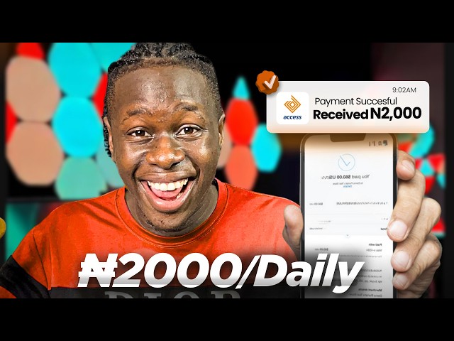 𝗡𝗢 𝗜𝗡𝗩𝗘𝗦𝗧𝗠𝗘𝗡𝗧! - Get Paid ₦2,000 Daily [Withdraw To Bank] | How To Make Money Online In Nigeria 2024