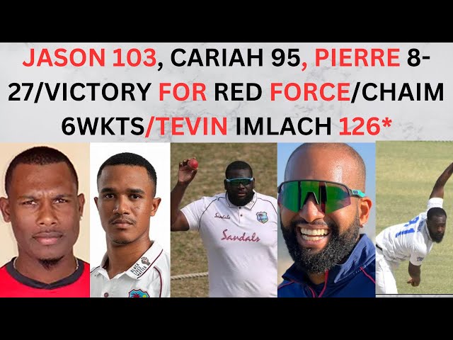 West Indies Championship, round 2/Full recap of how things went on day 3