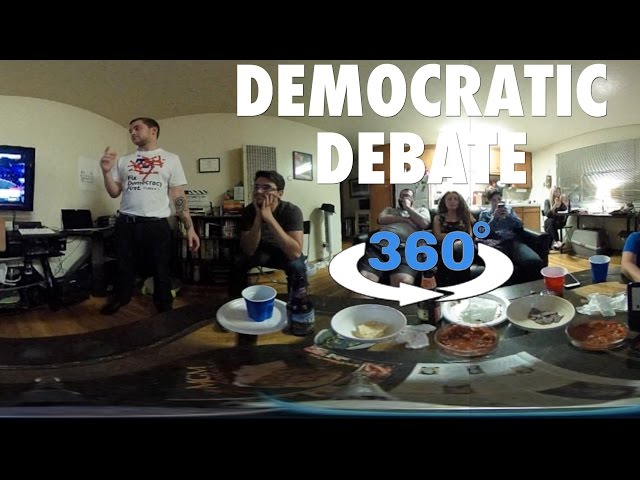 DEMOCRATIC DEBATE IN 360°