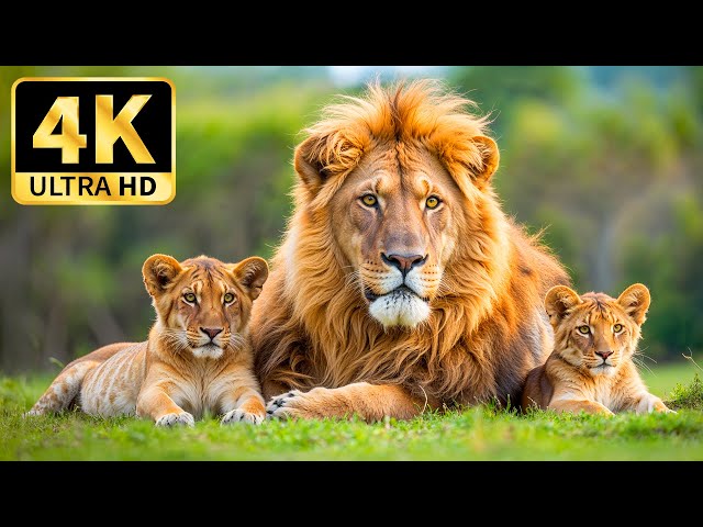 SPECIAL WILDLIFE IN 4K 🌿Majestic Nature with Soothing Relaxing Music