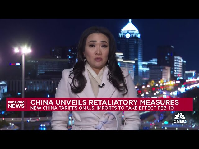 China unveils retaliatory measures on U.S. imports