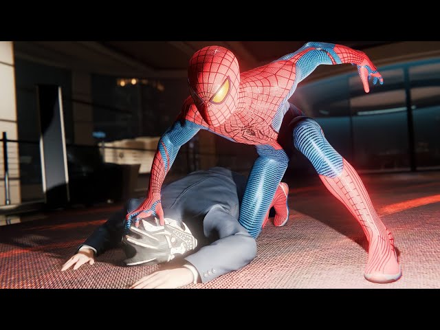 Marvel Spider-Man PS5 Remastered - Combat Gameplay w/remastered suits