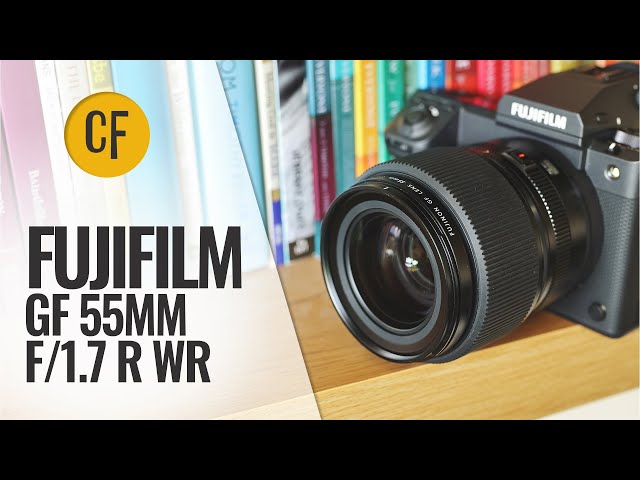 Fujifilm GF 55mm f/1.7 R WR lens review