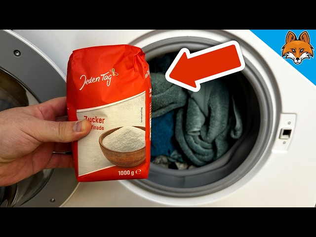 Dump Sugar into your Washing Machine and WATCH WHAT HAPPENS💥(Amazing)🤯