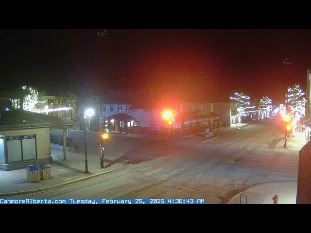 Main Street Livecam, Canmore, Alberta