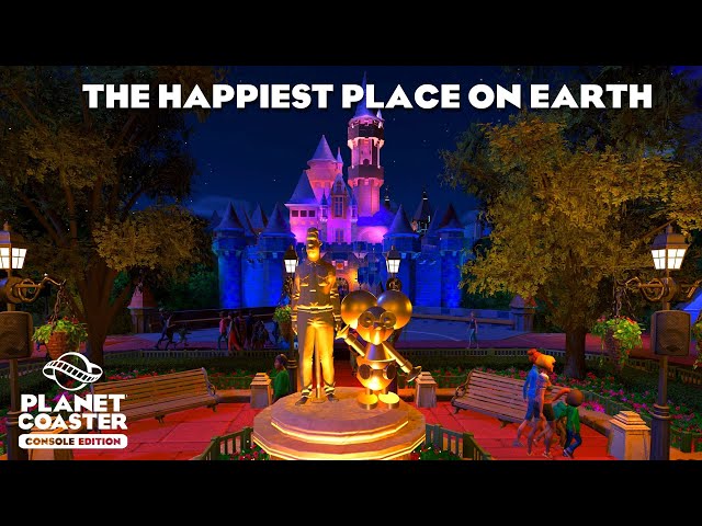 Disneyland "The Happiest Place on Earth"/Park Tour/Planet Coaster Console Edition (PS4)