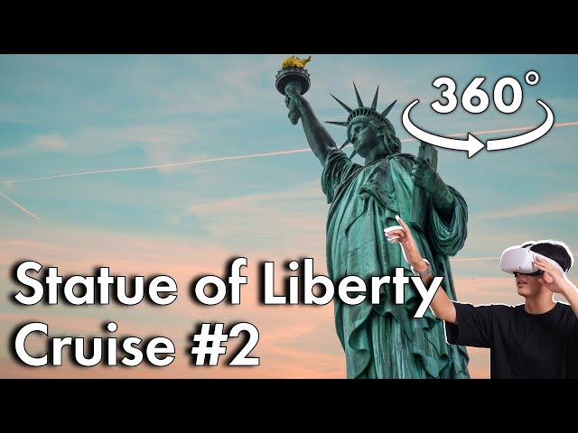 360° Tour of Statue of Liberty Cruise | Part 5: From Ellis Island to the Statue of Liberty and Back