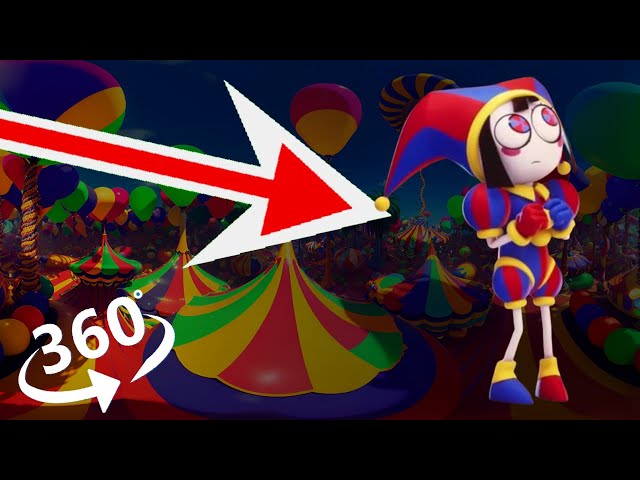 FIND digital circus | Interesting Pomni - looking for a challenge 360° VR video