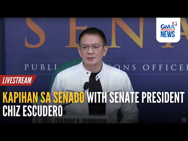 LIVE: SP Chiz Escudero press conference (Feb. 6, 2025) | GMA Integrated News