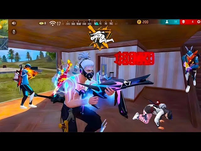 SCAR 💪 99% Headshot Rate ⚡ | Solo Vs Squad Full Gameplay | IQoo Neo7 pro📱 Garena free fire