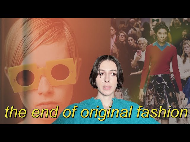 why is everything 60's trending in fashion?