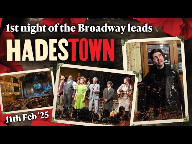 I saw the original Broadway cast reunite at HADESTOWN in London | West End theatre vlog / review