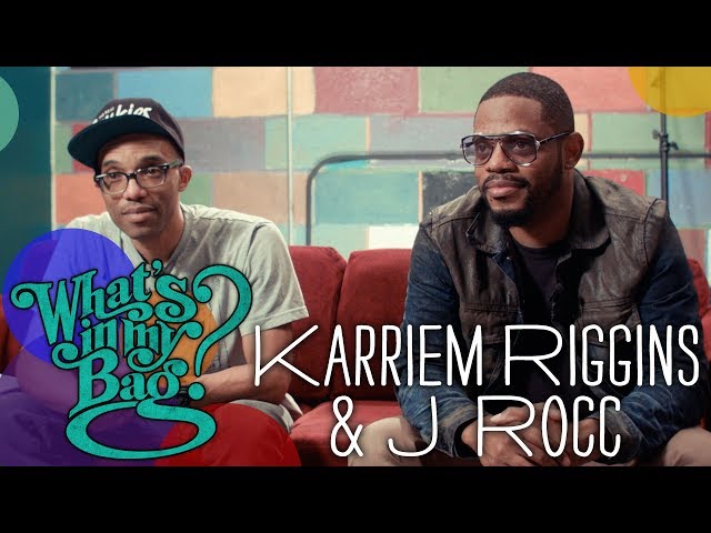 Karriem Riggins and J Rocc - What's In My Bag?