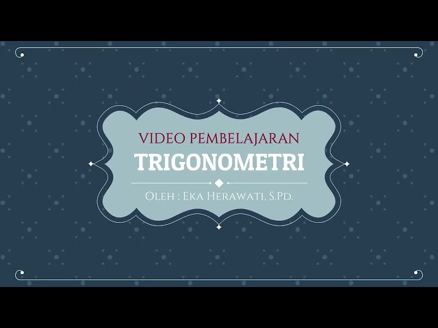 TRIGONOMETRI