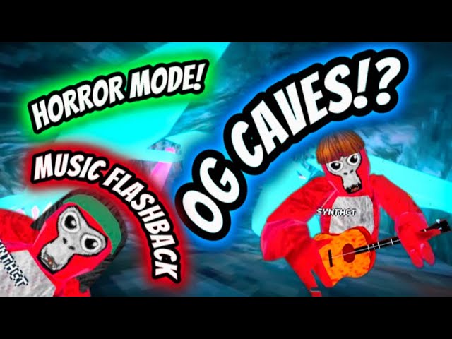 OG CAVES WITH A HORROR MODE?!(gorilla tag)