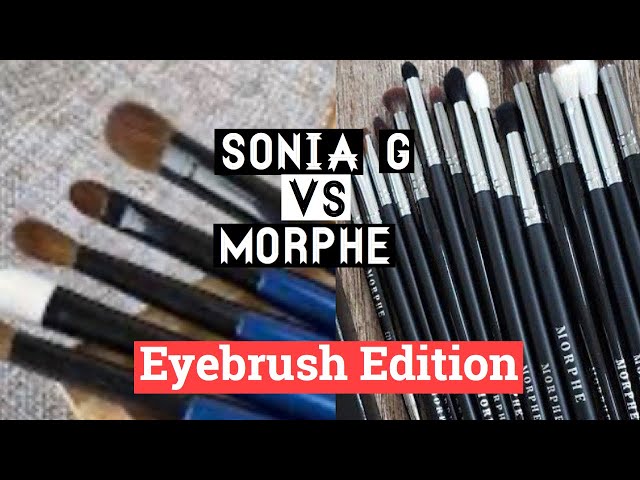 Morphe Eye Brush Set VS. Sonia G Sky Eye Set