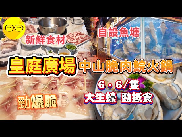 深圳 福田區超人氣 皇庭廣場 人氣餐廳 魚家王 自家養殖場  中山脆鯇魚一魚多食分粥底火鍋 近福田口岸 新開餐廳 深圳一日遊 ＃皇庭廣場 #福田美食 #會展中心站#深圳好去處 ＃深圳美食