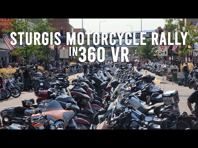 Downtown #Sturgis in 360 VR | #SturgisMotorcycleRally