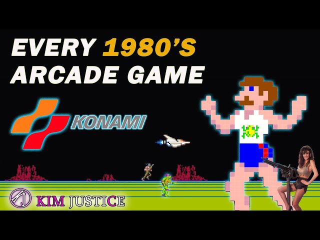 The A-Z of Konami's 1980's Arcade Games | Kim Justice