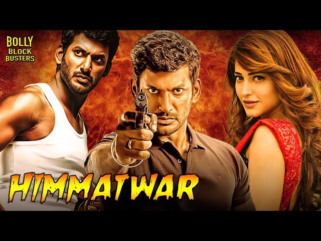 Himmatwar Movie | Hindi Dubbed Movies | Vishal | Shruti Hassan | Hindi Action Movies| Poojai